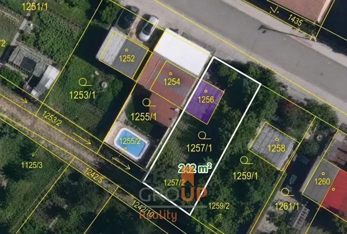 Prodej pozemku pro bydlení, Brno, 242 m2