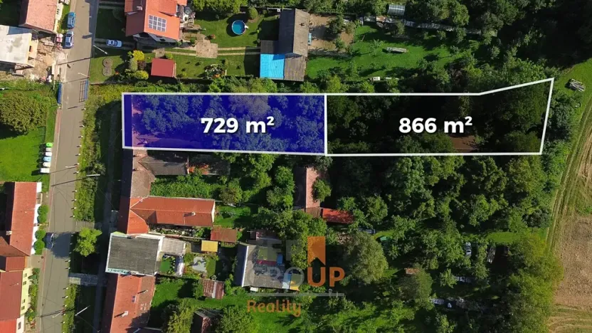 Prodej pozemku pro bydlení, Malá Vrbka, 1595 m2