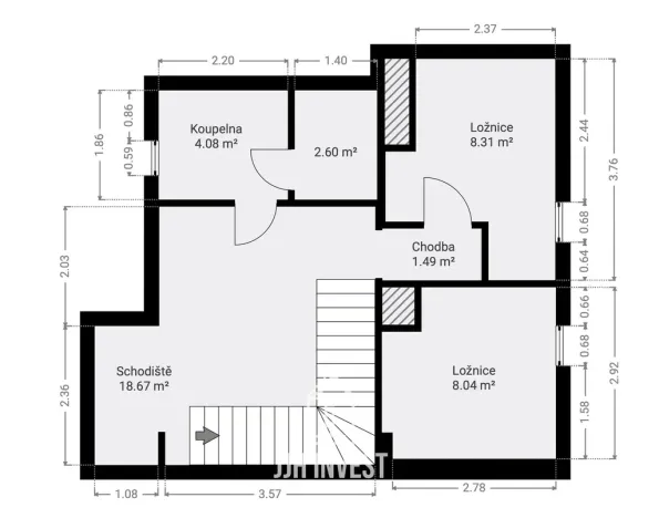 Pronájem bytu 4+kk, Praha - Michle, Ohradní, 138 m2