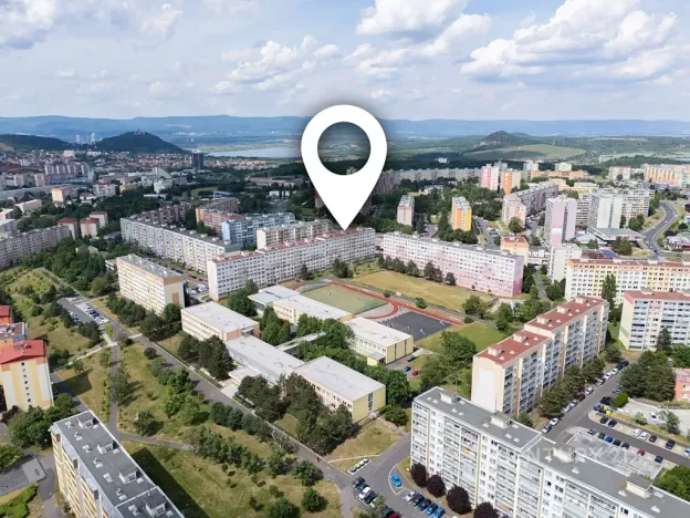 Pronájem bytu 2+kk, Most, Lidická, 33 m2