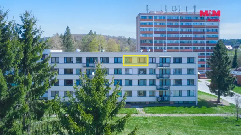 Pronájem bytu 3+1, Broumov - Olivětín, Dukelská, 57 m2