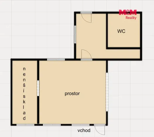 Pronájem obchodního prostoru, Rychnov nad Kněžnou, Havlíčkova, 100 m2