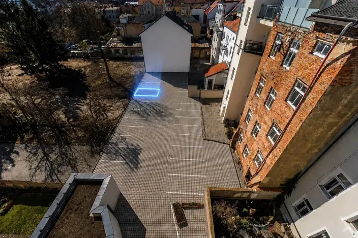 Pronájem garážového stání, České Budějovice, Štítného, 14 m2