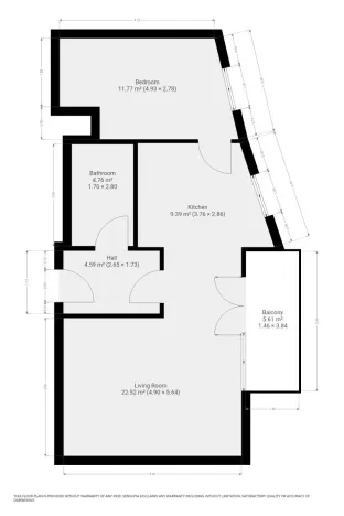 Pronájem bytu 2+kk, Praha - Vysočany, Gerstelova, 55 m2