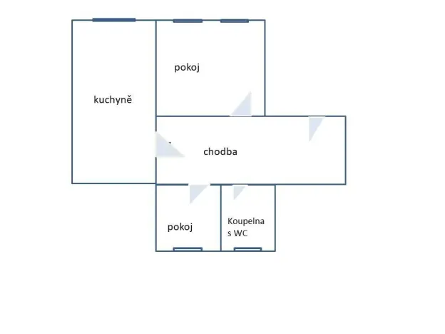 Prodej bytu 2+1, Šumperk, 52 m2