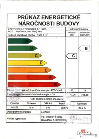 Prodej bytu 3+1, Kopřivnice, Francouzská, 68 m2