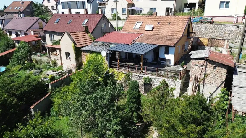 Prodej rodinného domu, Větrušice, Chaloupky, 50 m2