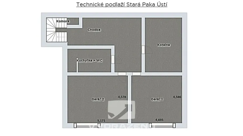 Prodej rodinného domu, Stará Paka - Ústí, 300 m2