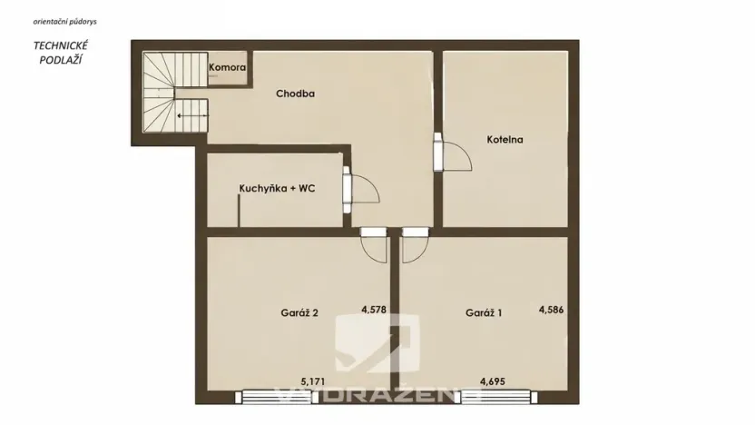 Prodej rodinného domu, Stará Paka - Ústí, 300 m2