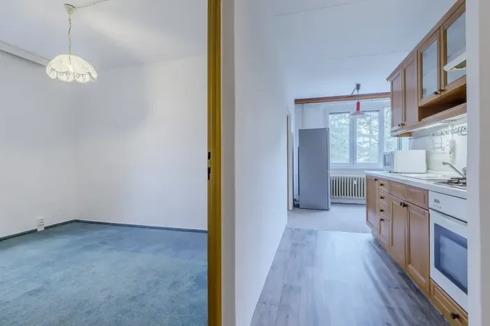 Pronájem bytu 3+1, Praha - Podolí, Na Zvoničce, 62 m2