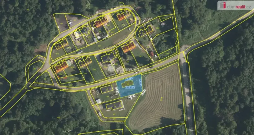 Prodej pozemku pro bydlení, Boletice, 840 m2