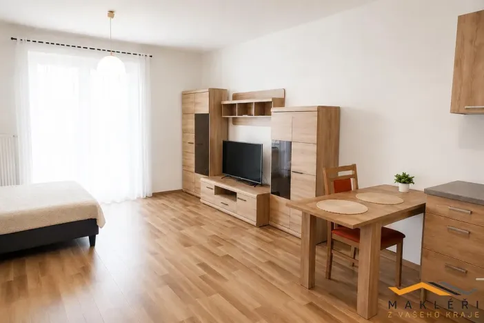 Pronájem bytu 1+kk, Velká Bíteš, Lomená, 32 m2