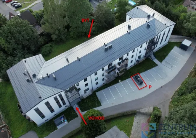 Pronájem bytu 1+kk, Rychnov u Jablonce nad Nisou, Mlýnská, 38 m2