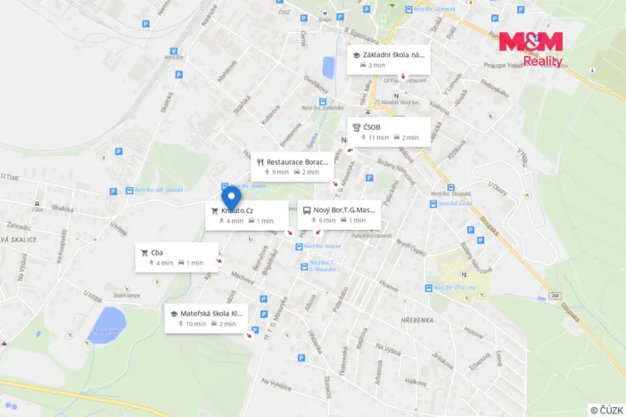 Pronájem bytu 3+kk, Nový Bor, Husova, 79 m2