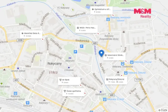Prodej bytu 2+1, Rokycany - Nové Město, Na Pátku, 60 m2