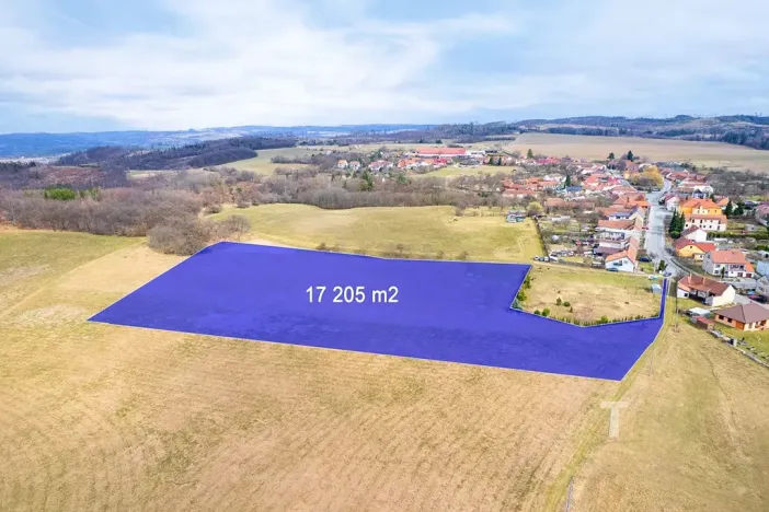 Prodej pozemku pro bydlení, Újezd u Boskovic, 17205 m2
