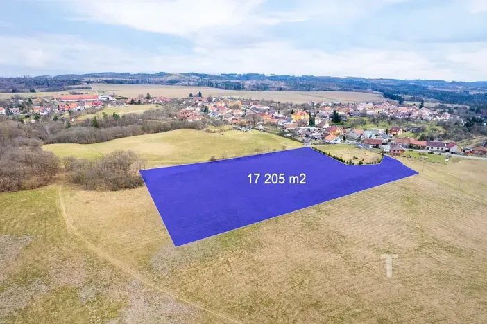 Prodej pozemku pro bydlení, Újezd u Boskovic, 17205 m2
