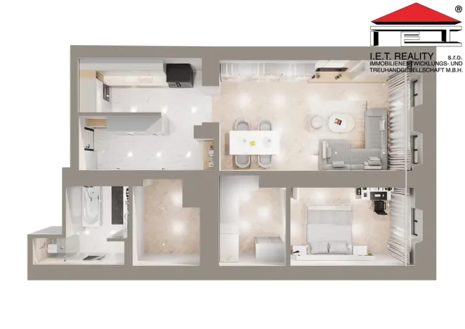 Prodej bytu 3+kk, Frýdek-Místek, Zámecké nám., 89 m2
