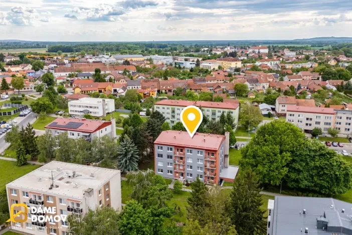 Pronájem bytu 2+1, Uherský Ostroh - Ostrožské Předměstí, Sídliště, 54 m2