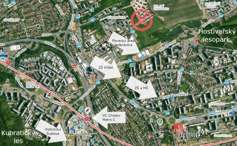 Prodej bytu 2+kk, Praha - Chodov, Šternovská, 55 m2