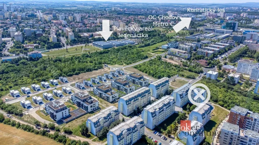 Prodej bytu 2+kk, Praha - Chodov, Šternovská, 55 m2