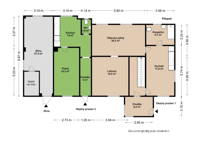 Prodej chalupy, Dolní Olešnice, 190 m2