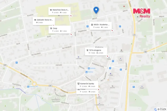 Prodej bytu 3+1, Kralovice, Mírová, 62 m2