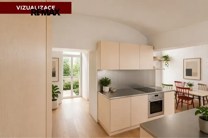 Prodej bytu 2+kk, Praha - Smíchov, Kováků, 53 m2