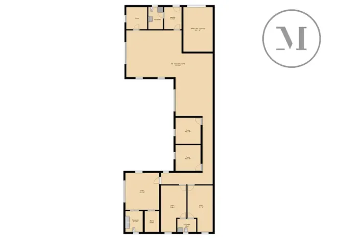 Prodej bytu 6+kk a větší, Třeboň, 247 m2
