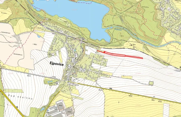 Prodej podílu pozemku pro bydlení, Ejpovice, 4254 m2