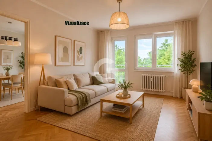 Prodej bytu 3+1, Zlín - Malenovice, Husova, 69 m2