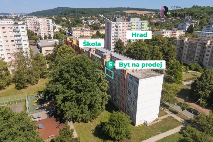 Prodej bytu 2+1, Zlín - Malenovice, třída Svobody, 50 m2