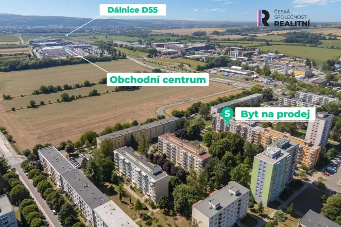 Prodej bytu 2+1, Zlín - Malenovice, třída Svobody, 50 m2