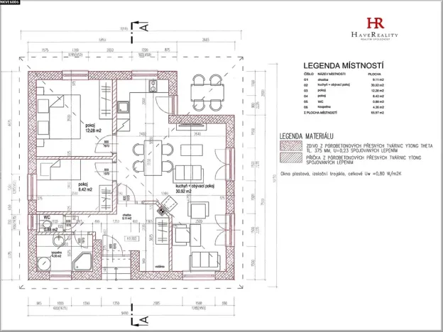 Prodej rodinného domu, Lštění, 71 m2