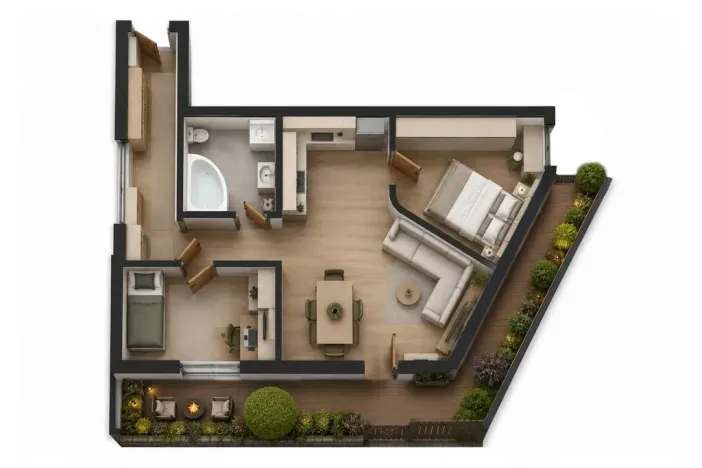 Prodej bytu 3+kk, Horoměřice, Velvarská, 57 m2