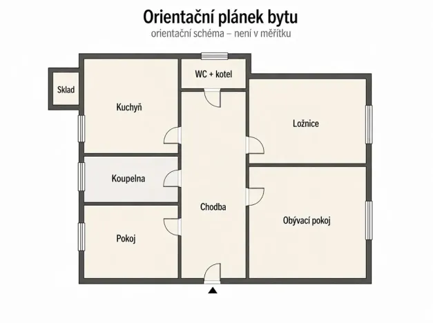Prodej bytu 3+1, Karlovy Vary, Vřídelní, 74 m2