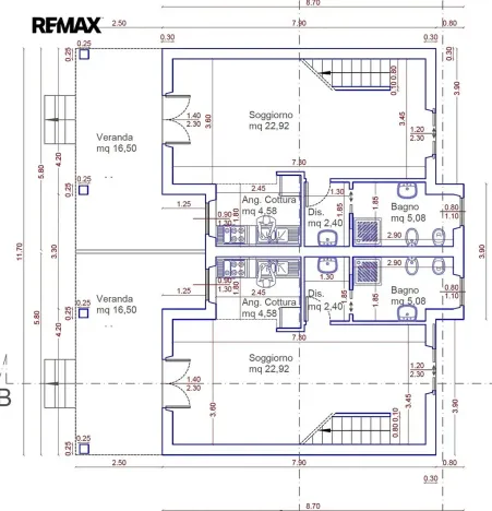 Prodej rodinného domu, Calasetta, Itálie, 120 m2
