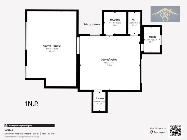 Pronájem bytu 5+kk, Praha - Libuš, Libušská, 122 m2