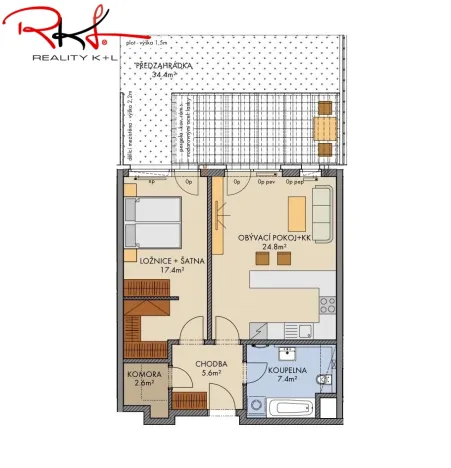 Prodej bytu 2+kk, Praha, Drnovská, 95 m2
