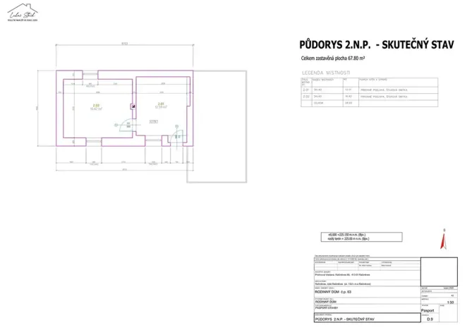 Prodej rodinného domu, Račiněves, 574 m2