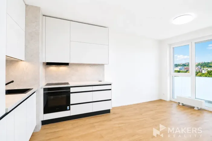 Pronájem bytu 2+kk, Praha - Vysočany, Pod Harfou, 49 m2