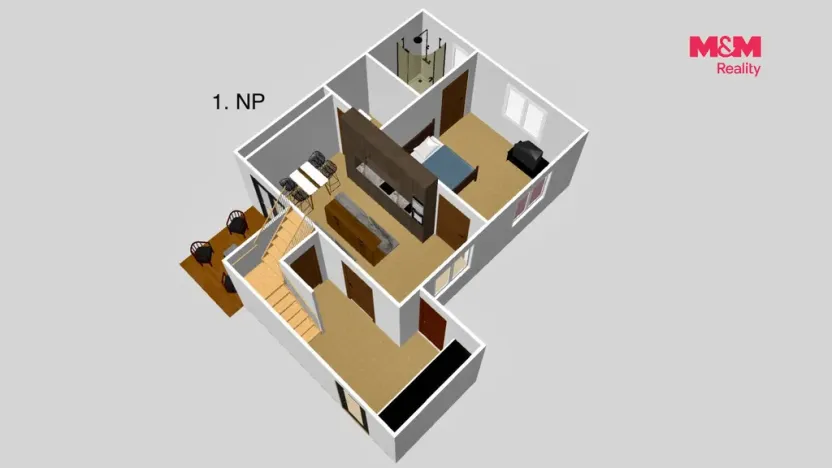 Prodej rodinného domu, Nedvědice - Pernštejn, 87 m2