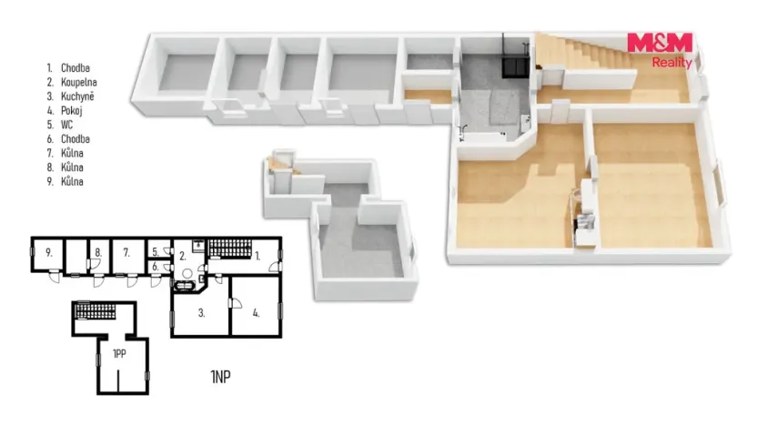 Prodej rodinného domu, Přestanov, 90 m2