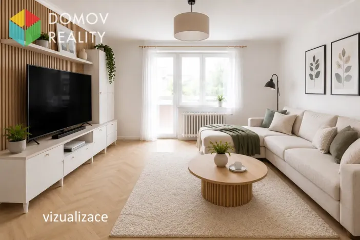 Prodej bytu 3+kk, Králův Dvůr, Pod Hájem, 57 m2