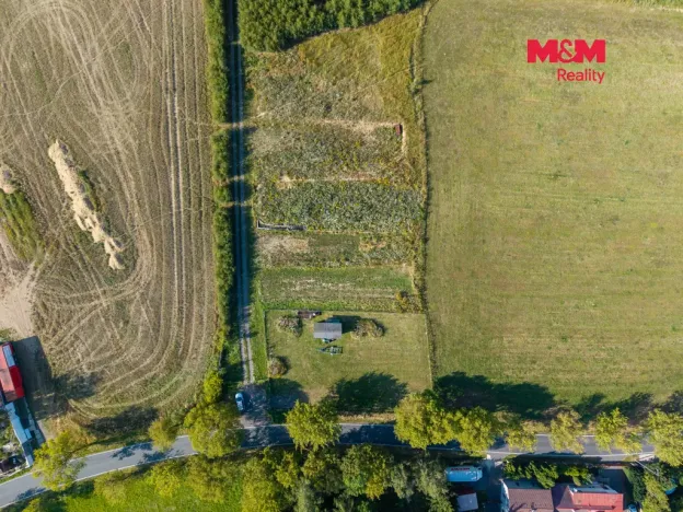 Prodej zahrady, Velké Popovice, Masarykova, 800 m2