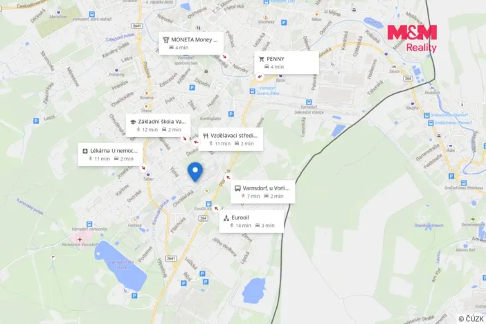 Pronájem bytu 1+kk, Varnsdorf, Hrnčířská, 25 m2