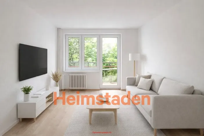 Pronájem bytu 2+1, Karviná - Nové Město, Ruská, 52 m2