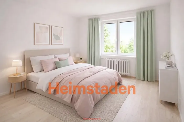 Pronájem bytu 2+1, Karviná - Nové Město, Ruská, 52 m2