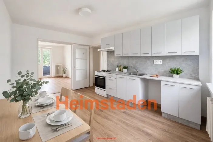 Pronájem bytu 2+1, Karviná - Nové Město, Sapíkova, 47 m2