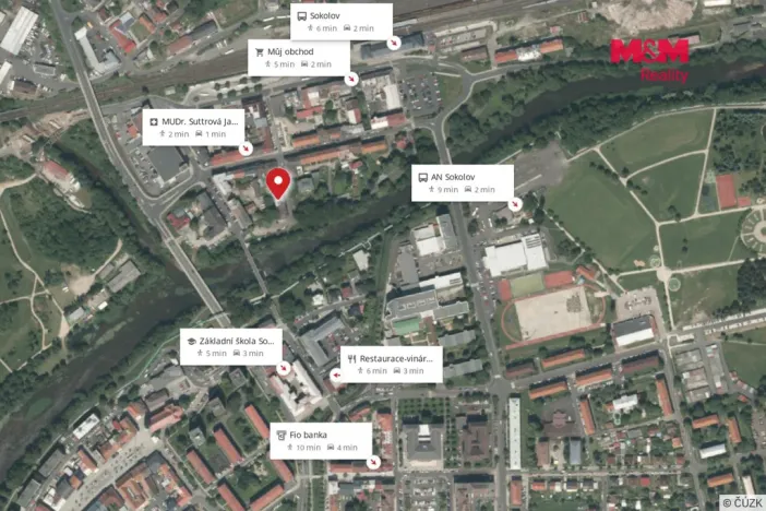 Prodej bytu 3+kk, Sokolov, Svatopluka Čecha, 58 m2